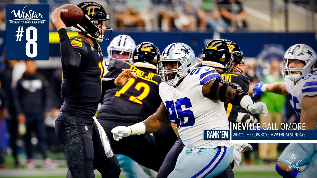 Rank'Em: Who's the Cowboys MVP From Sunday?