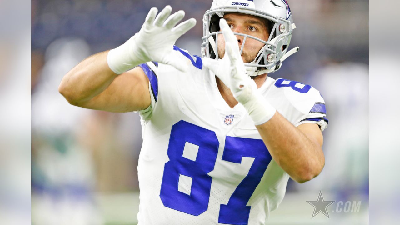 Dallas Cowboys quarterback Dak Prescott wears a Crucial Catch hat as he  warms up for an NFL football game against the Houston Texans, Sunday, Oct.  7, 2018, in Houston. (AP Photo/David J.