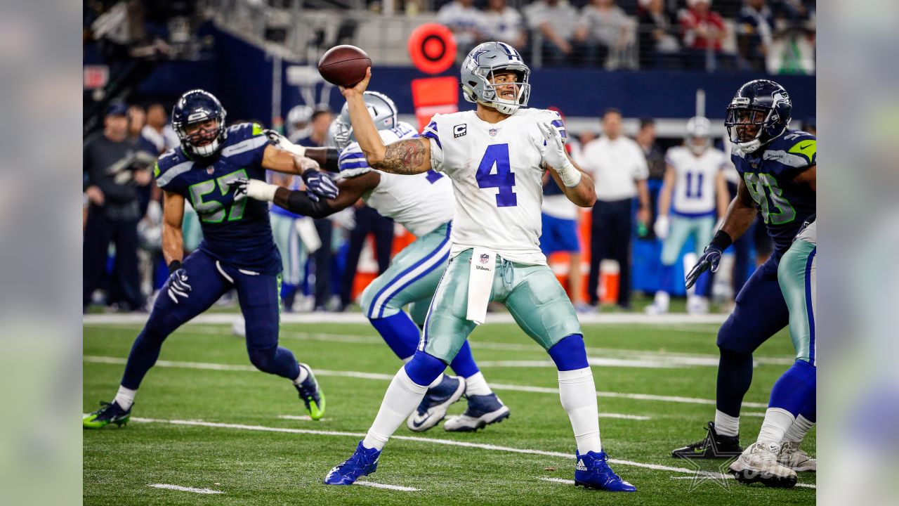 Watch Ezekiel Elliott of the Dallas Cowboys jersey swap with Sheldon  Richardson of Seattle Seahawks 