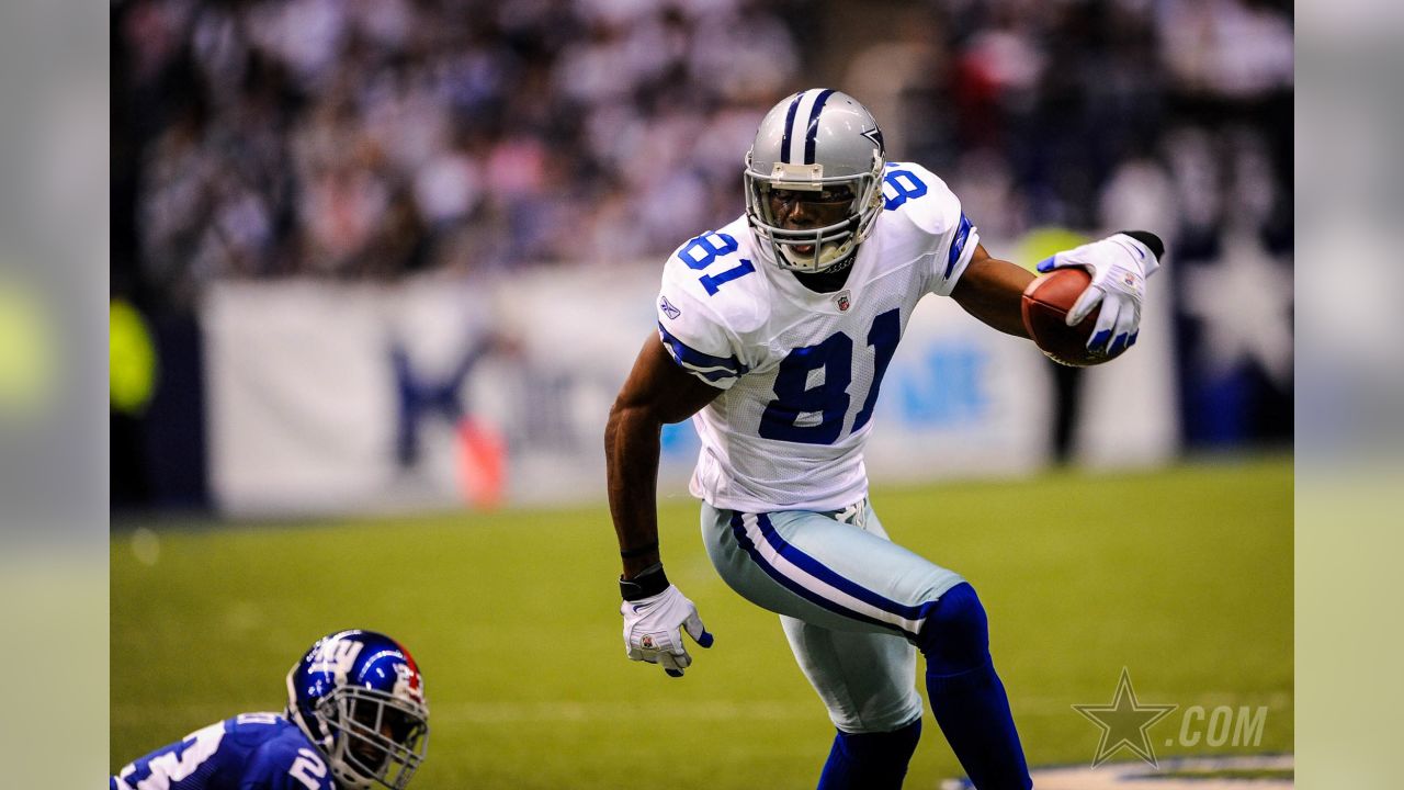 Terrell Owens #81 of the Dallas Cowboys in action during the