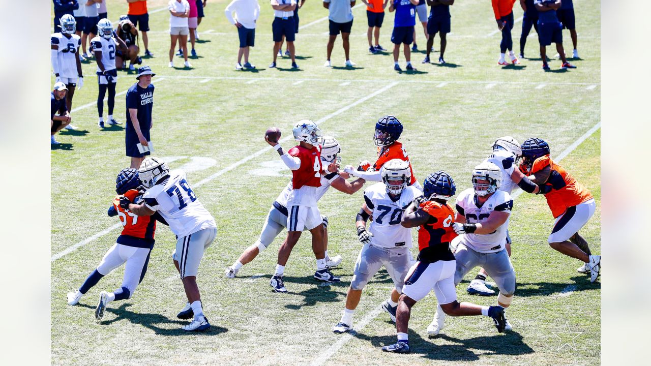 Cowboys-Broncos joint practice productive but chippy ahead of preseason game