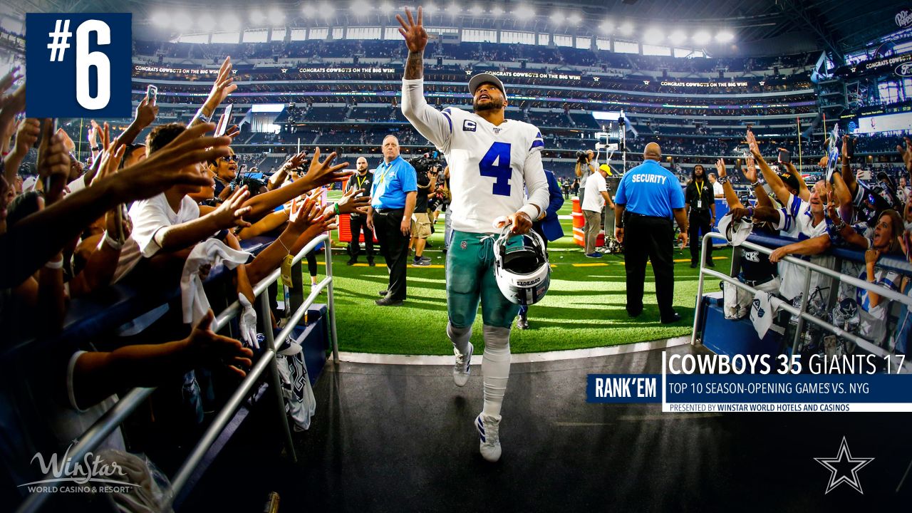 DALvsNYG: Dallas Cowboys Win or Lose the 2019 Season Opener if