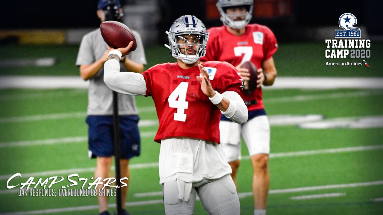 Camp Stars: Dak Responds; Overlooked CB Shines