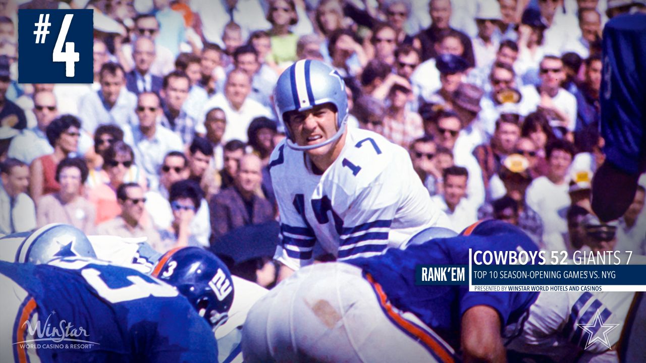 Rank'Em: Top 10 season-opening games vs. NYG