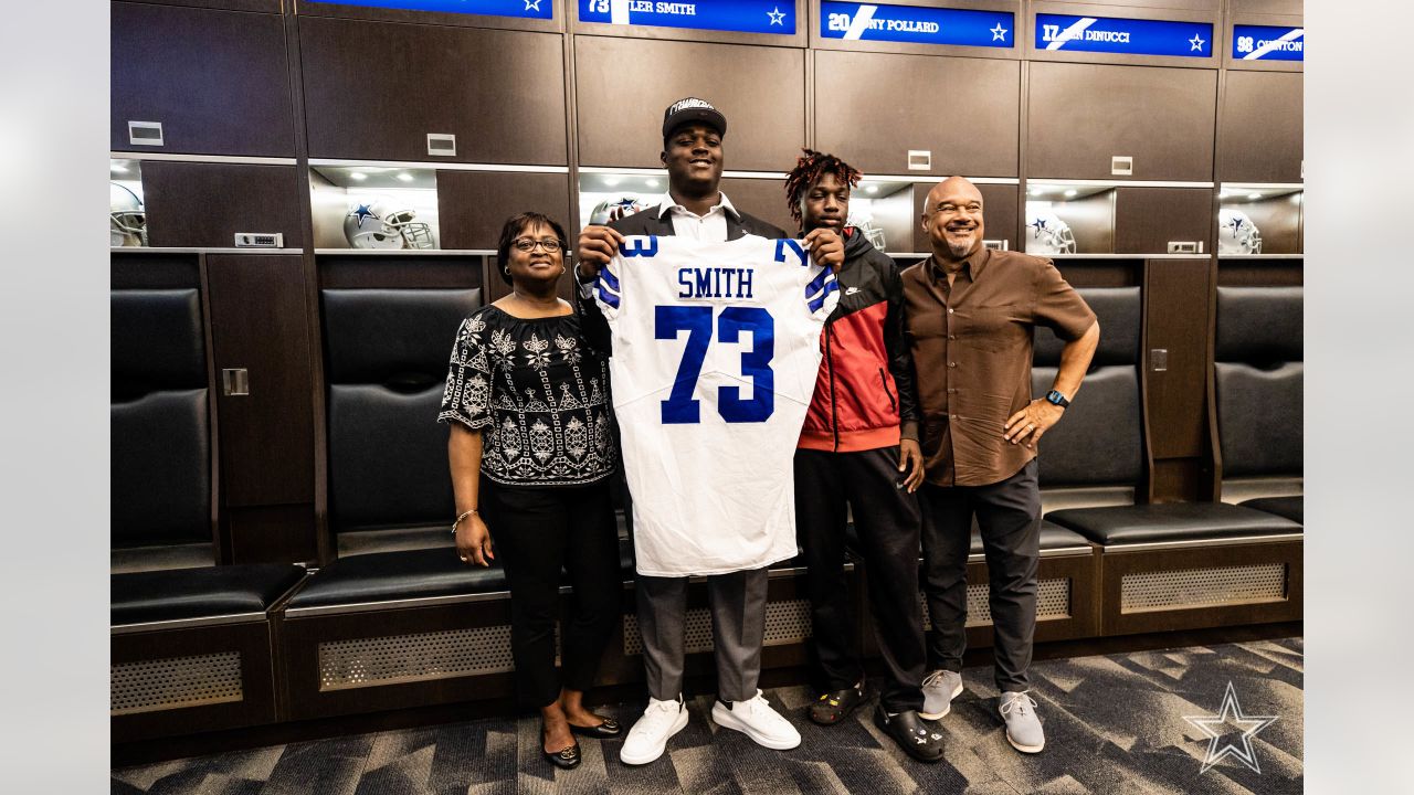 Cowboys introduce first round pick Tyler Smith