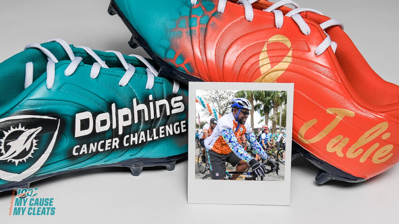 What's with those cleats? Miami Dolphins share stories of their Sunday best