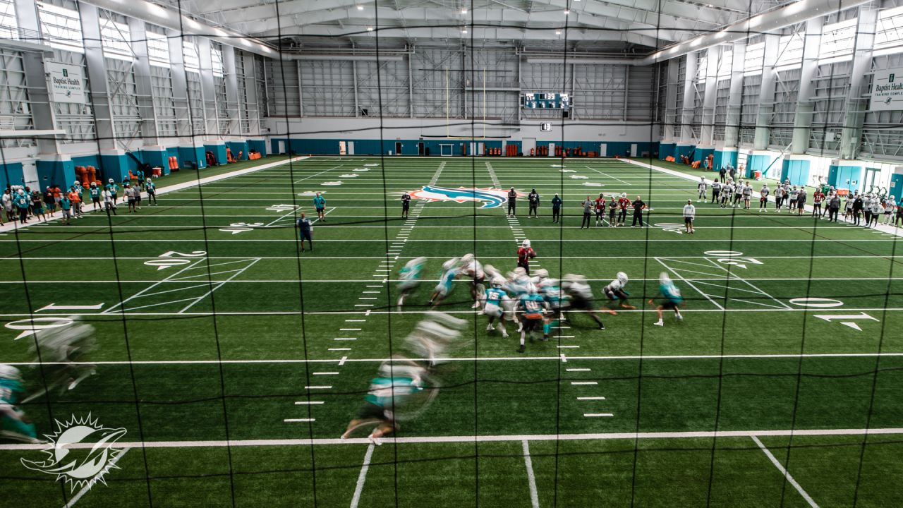 Miami Dolphins cornerback Kader Kohou does drills during practice at the  NFL football team's training facility, Thursday, July 27, 2023, in Miami  Gardens, Fla. (AP Photo/Lynne Sladky Stock Photo - Alamy