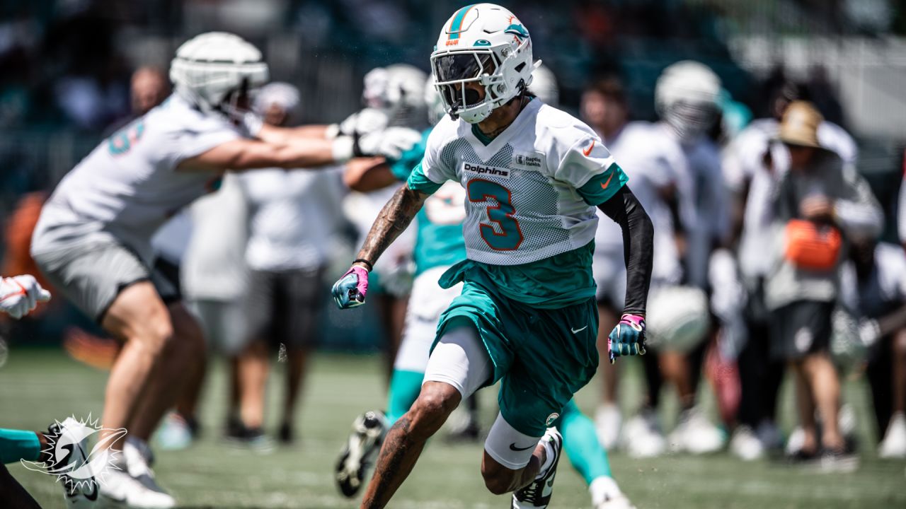 Miami Dolphins hold scrimmage at Hard Rock Stadium during 2023 training camp