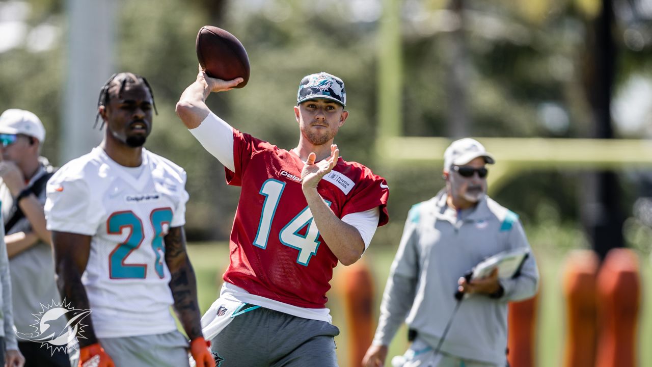 Jacksonville Jaguars tight end Sammis Reyes practices during the NFL  football team's OTA offseason workouts in Jacksonville, Fla., Monday, May  22, 2023. (AP Photo/Gary McCullough Stock Photo - Alamy