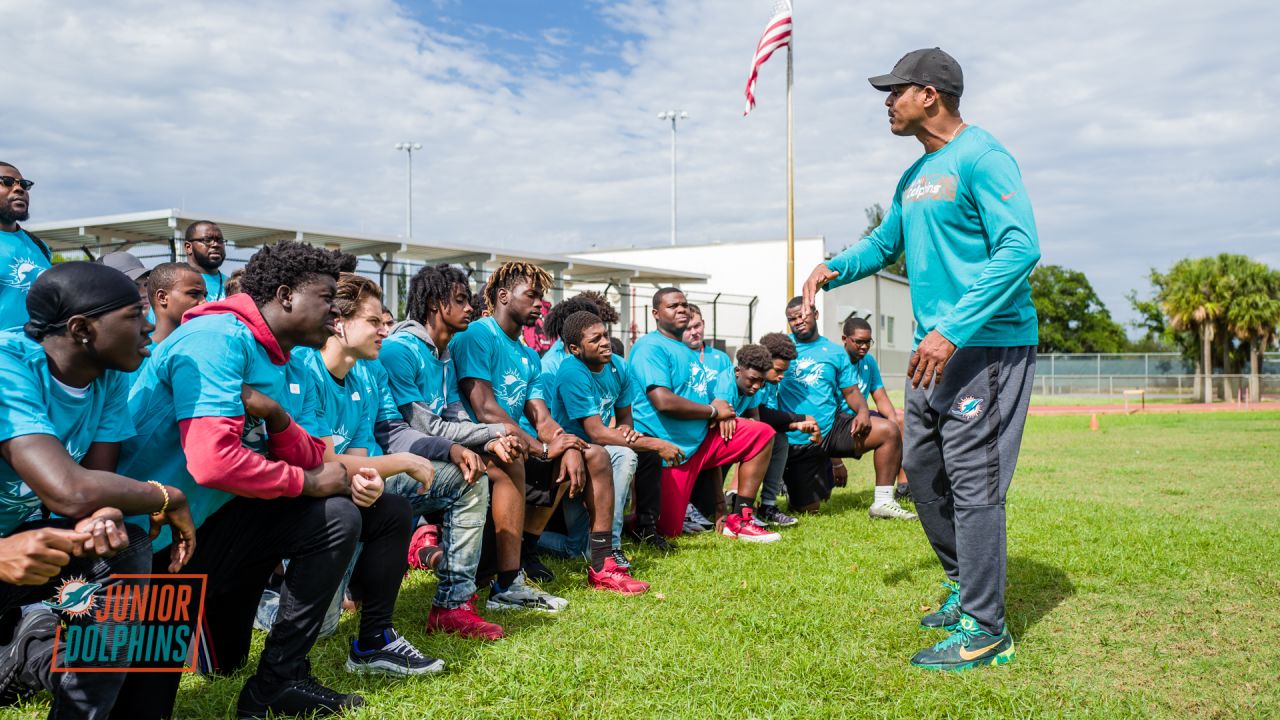 Miami Dolphins Donate Equipment and Meals to 1,000 High School and