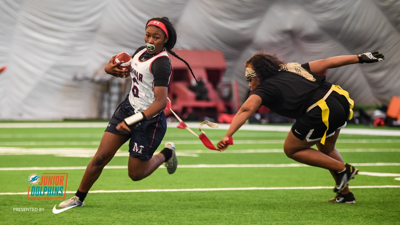 Girls Flag Football at NFL Super Bowl – Miami High News