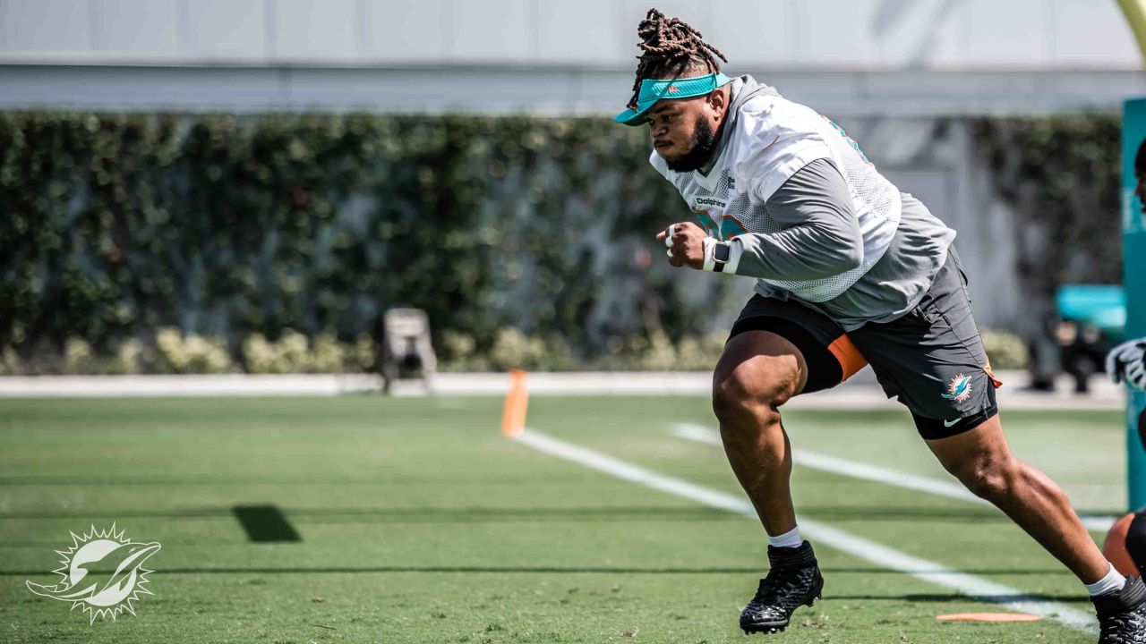 Dolphins training camp 2021: Why was Greg Little available from