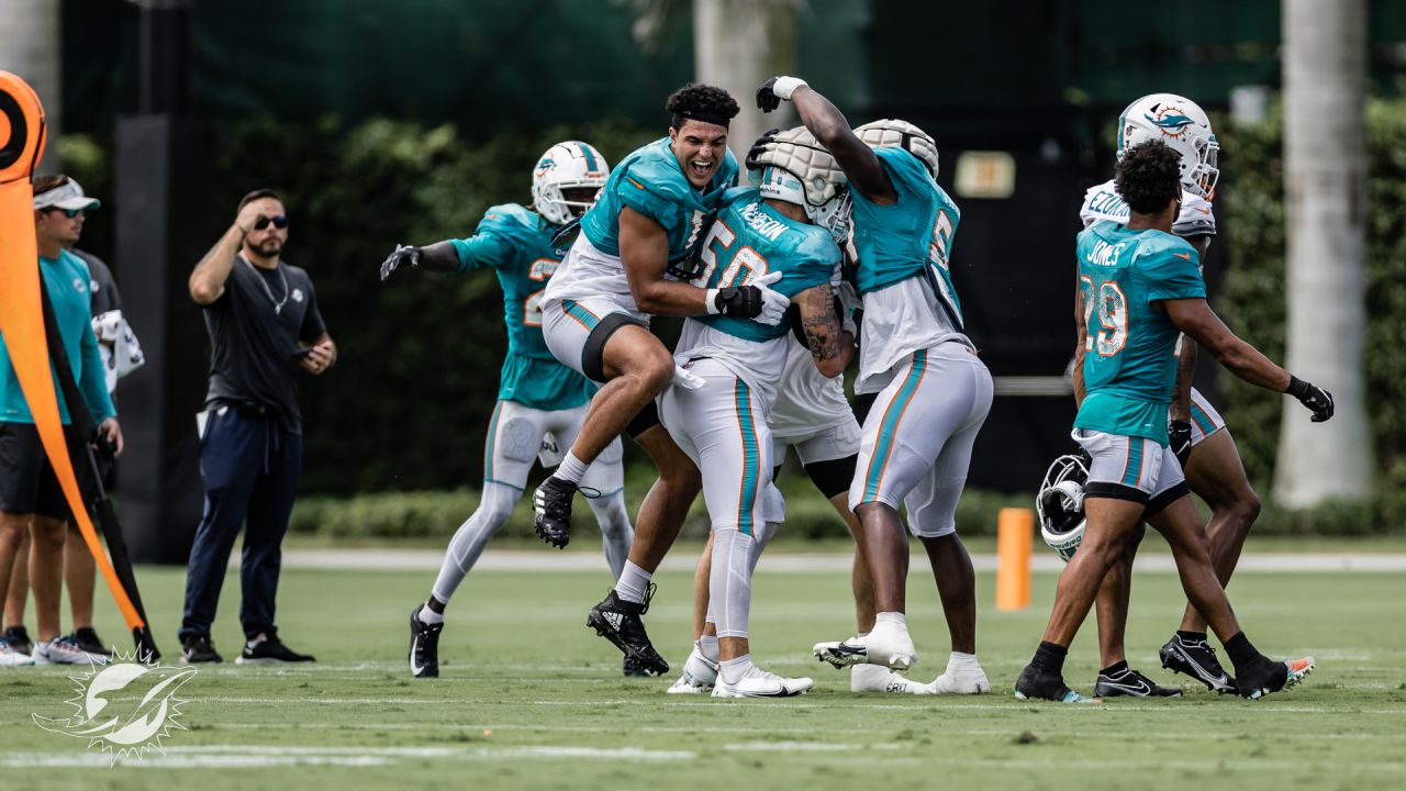 Photo gallery: Dolphins training camp, Tuesday, August 2, 2022