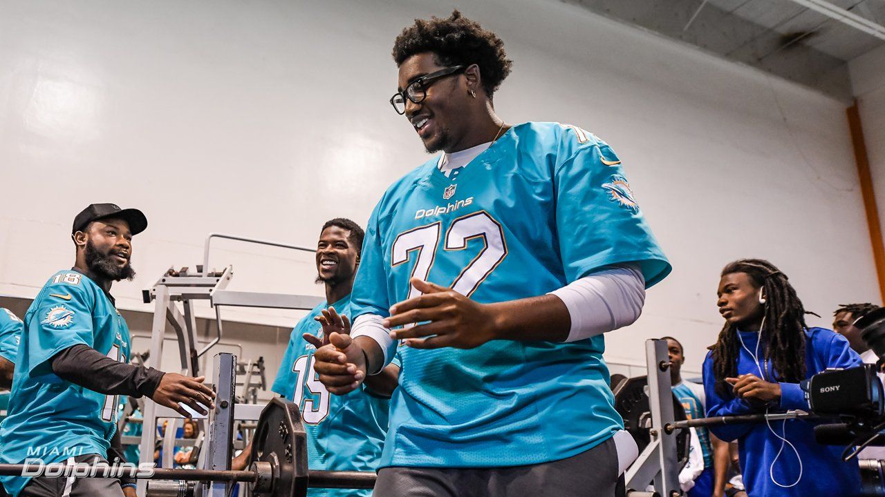 Miami Dolphins Donate Equipment and Meals to 1,000 High School and