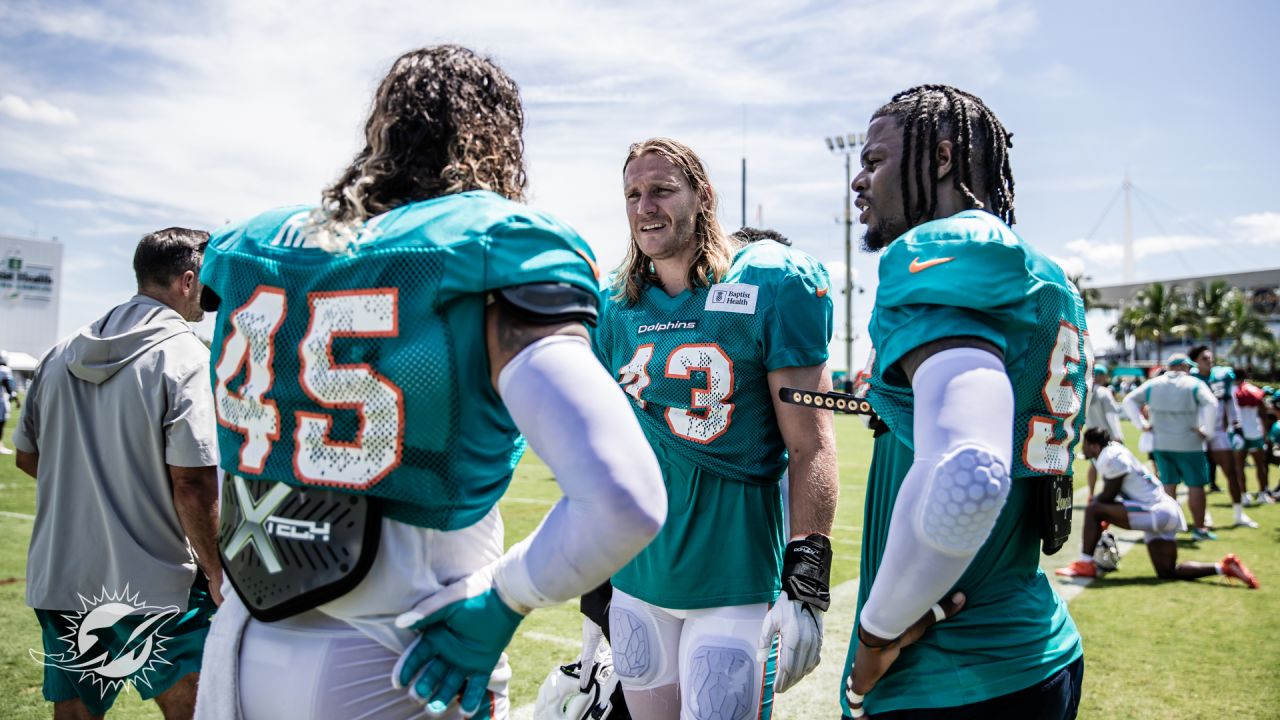 Miami Dolphins Training Camp Player Used Shirt