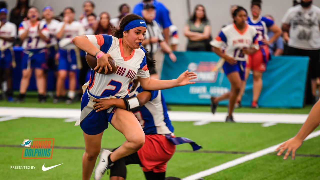 Miami Dolphins Host Inaugural Dolphins Flag Football League Presented By  Nike