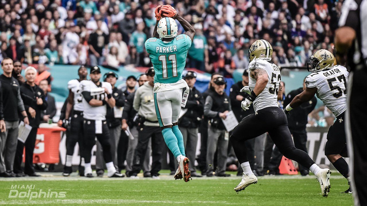 DOLPHINS DARKROOM: Dolphins vs. Saints at Wembley Stadium