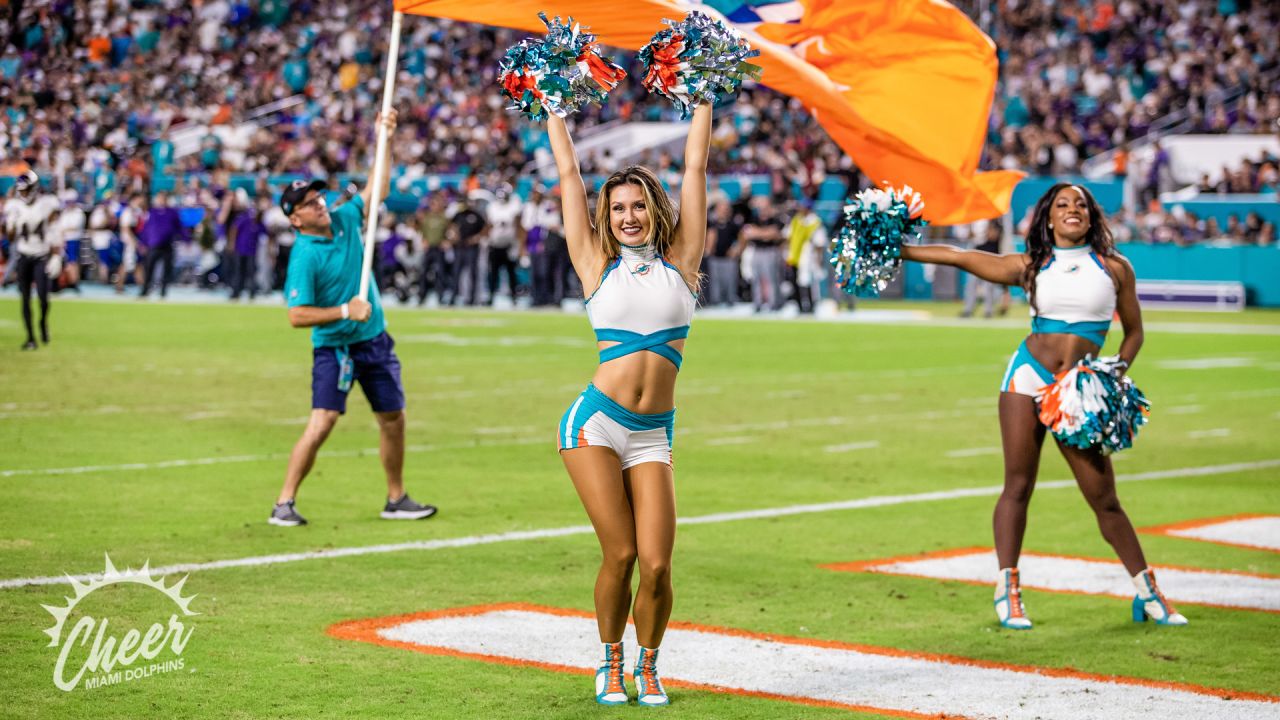 PHOTOS: Dolphins Cheer  Ravens vs. Dolphins - Week 10