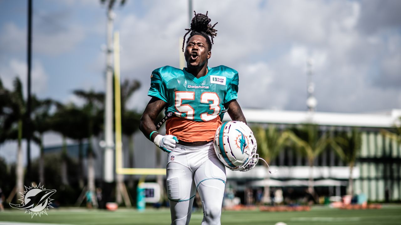 Shaquem Griffin Miami Dolphins Men's Name & Number Logo Long