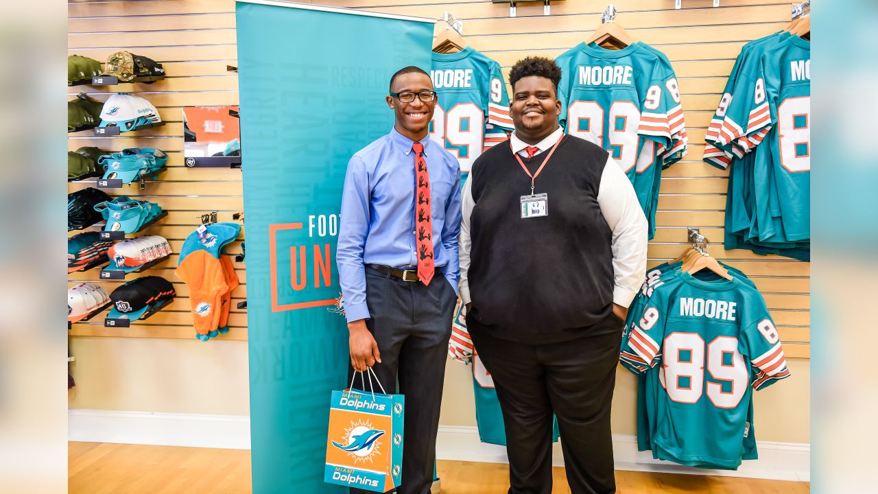 Two FAMU Bound Students Receive Miami Dolphins Foundation Nat Moore  Endowment Scholarships