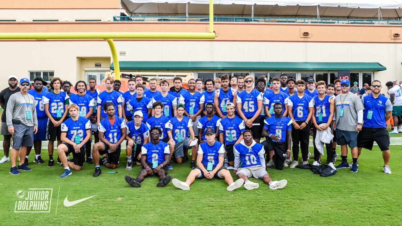 Dolphins Host Cypress Bay High School And Gold Coast Pop Warner At