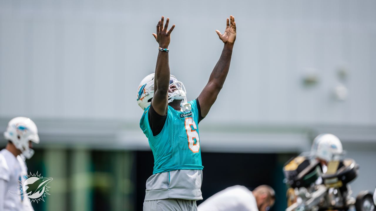 Miami Dolphins cornerback Trill Williams (6) in action during an