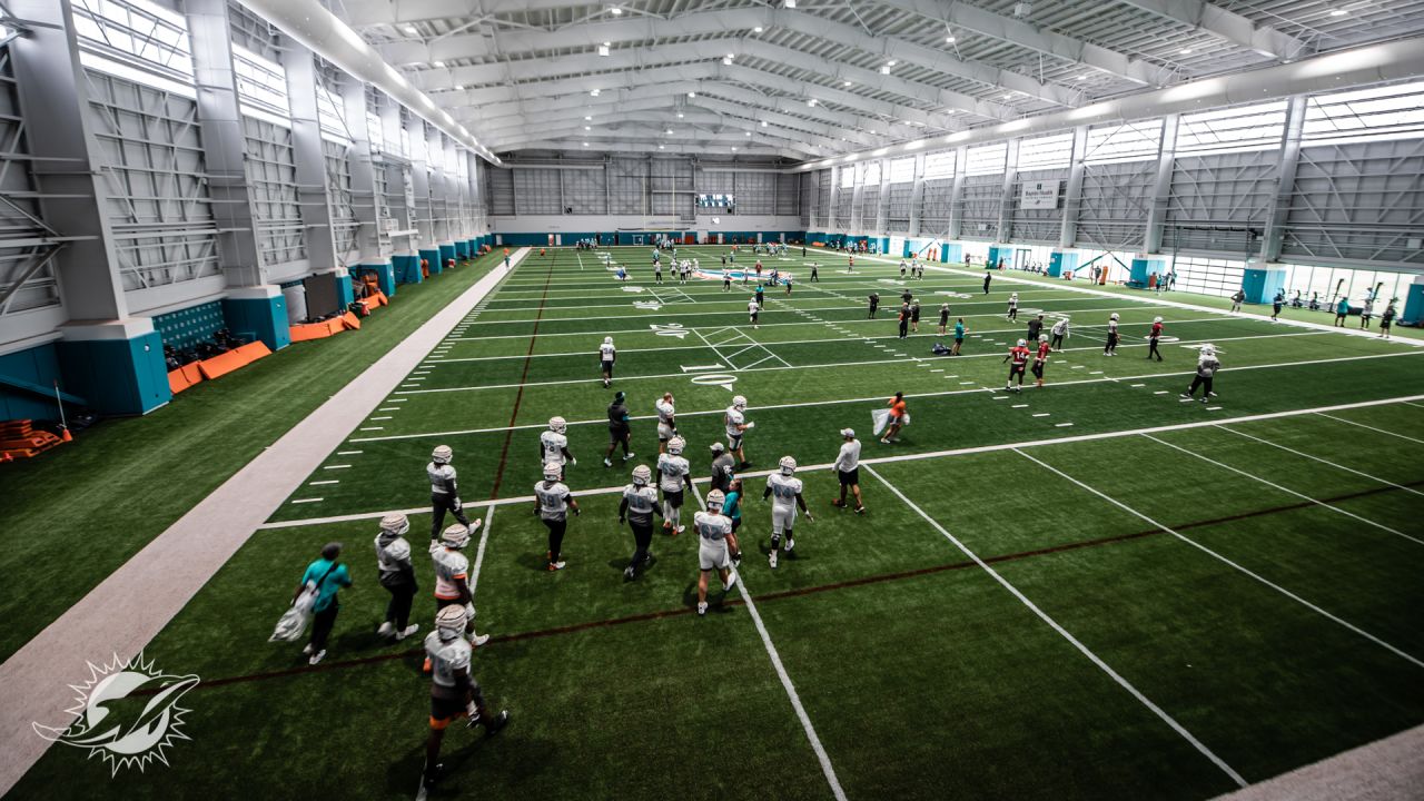 Miami Dolphins cornerback Kader Kohou does drills during practice at the  NFL football team's training facility, Thursday, July 27, 2023, in Miami  Gardens, Fla. (AP Photo/Lynne Sladky Stock Photo - Alamy