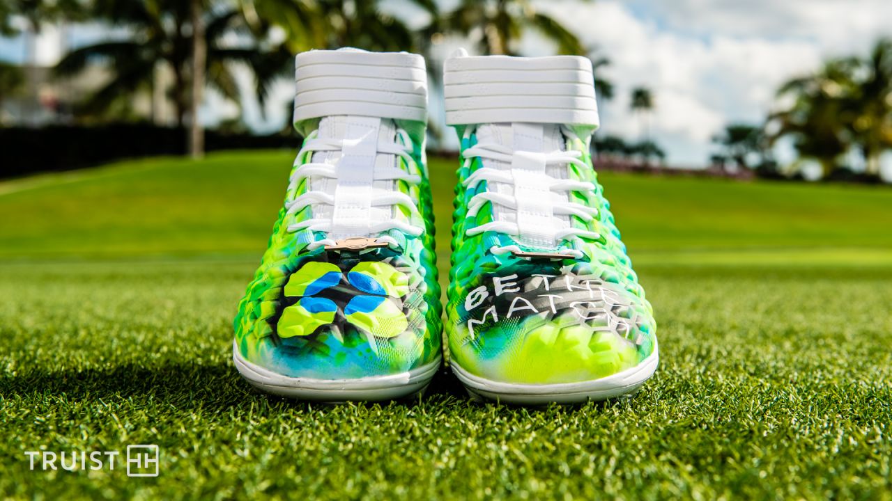 Miami Dolphins safety Brandon Jones shows off amazing pair of customized  cleats - Dolphin Nation