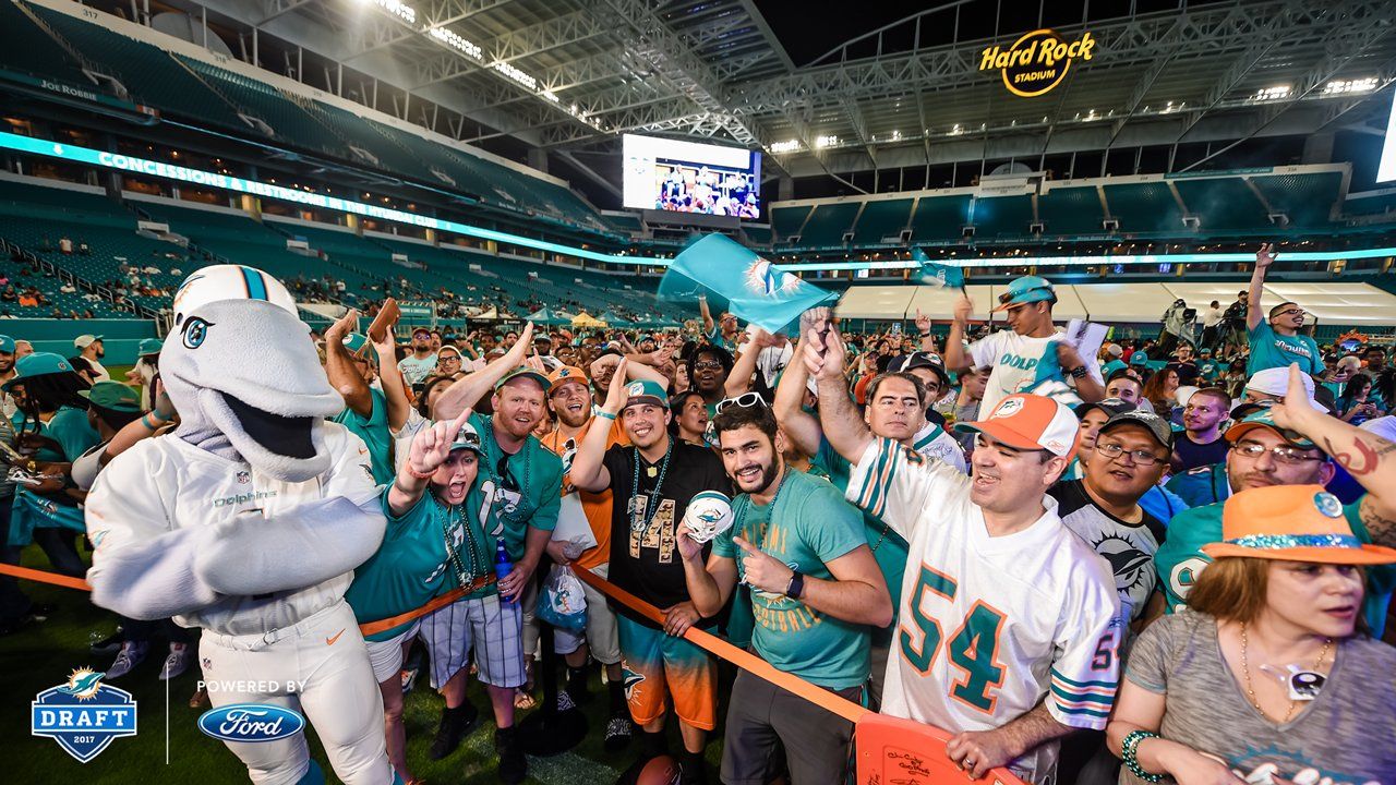 Miami Dolphins Draft Day Pop-Up - SEG Systems