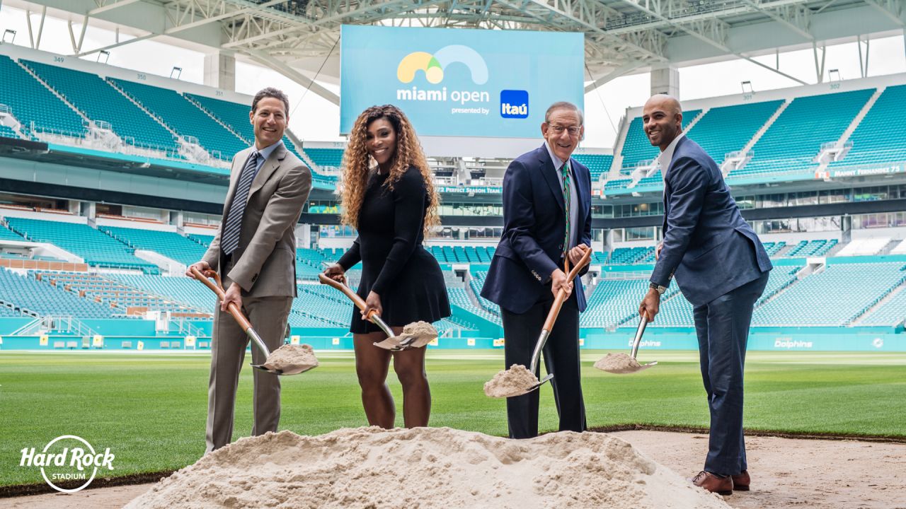 Miami Dolphins Owner Stephen M. Ross at The Miami Open