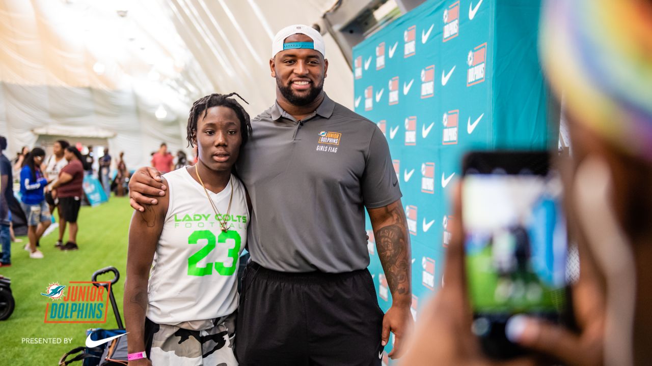 Miami Dolphins Host Inaugural Dolphins Flag Football League