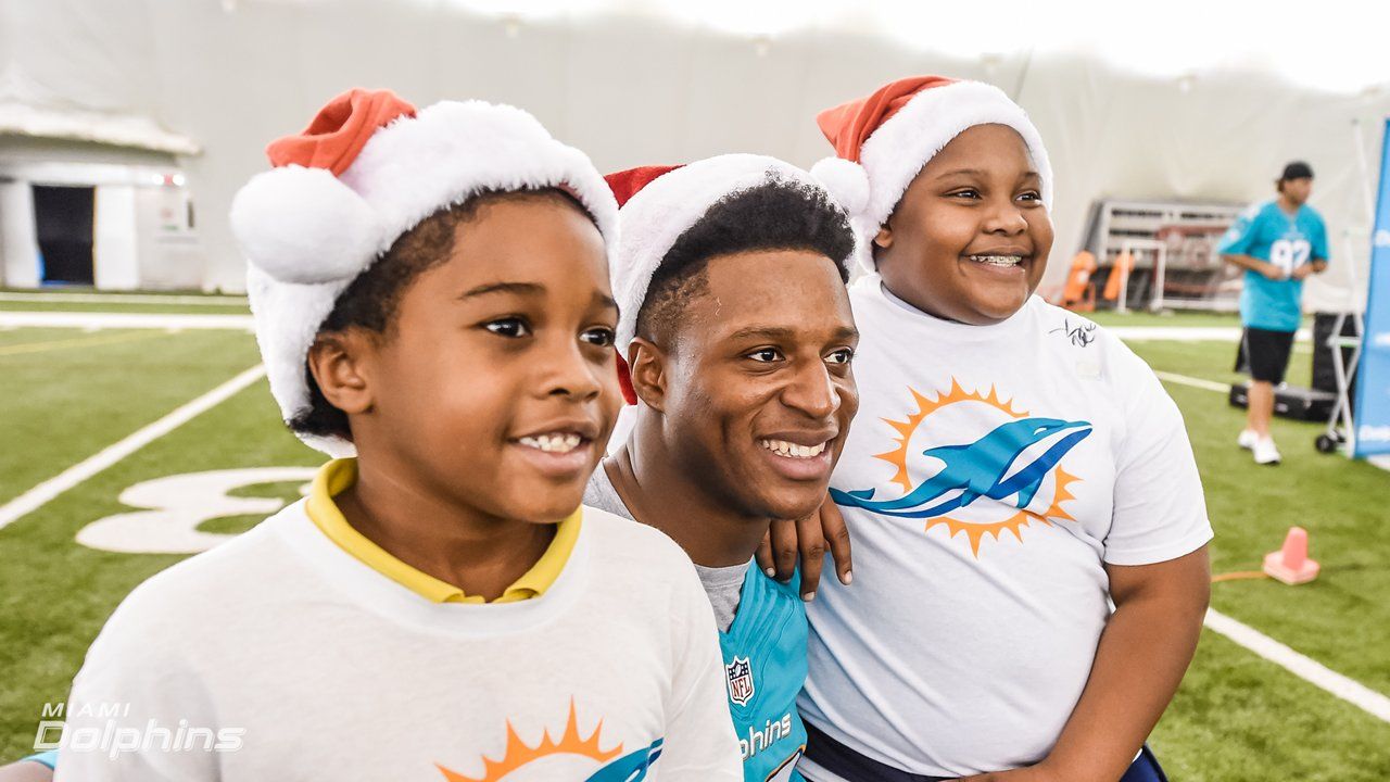 Miami Dolphins Holiday Toy Event