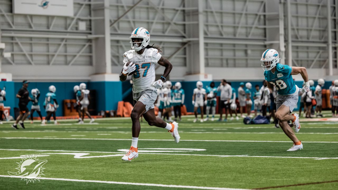 Miami Dolphins wide receiver Daewood Davis (87) prior to an NFL