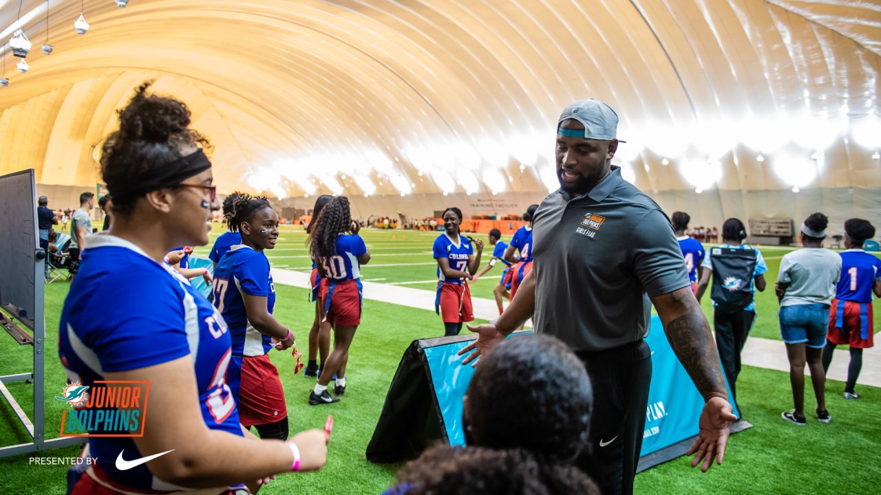 Miami Dolphins Host Inaugural Dolphins Flag Football League Presented By  Nike