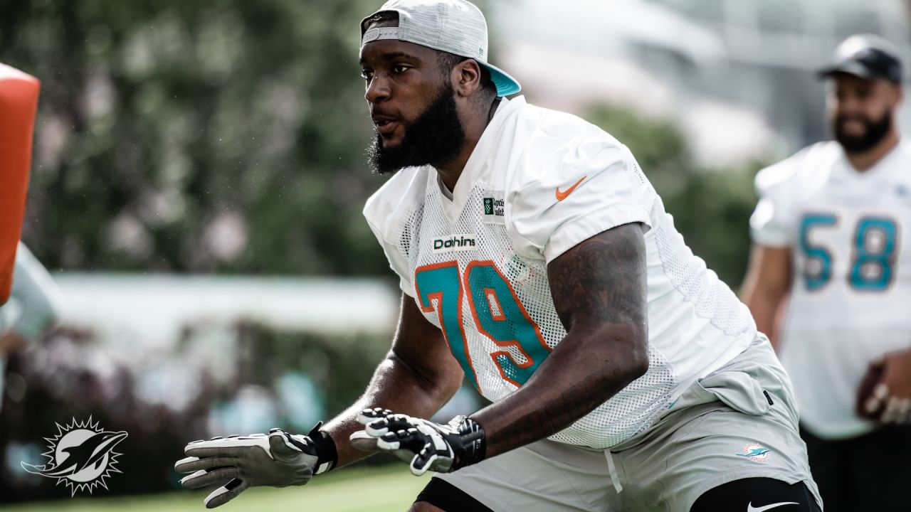 Pod of Miami Dolphins get in some offseason work together