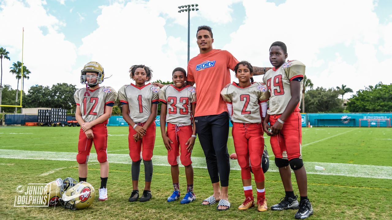 Dolphins Host 49ers and Bills of the Palm Beach Youth Football League at  Training Camp