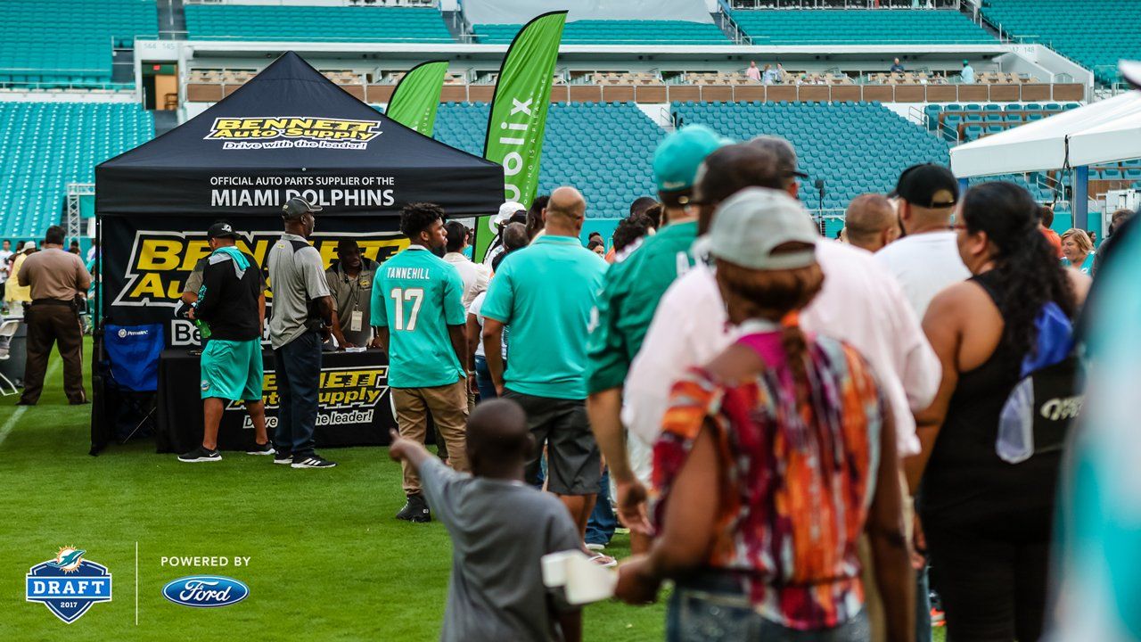 Miami Dolphins Draft Day Pop-Up - SEG Systems