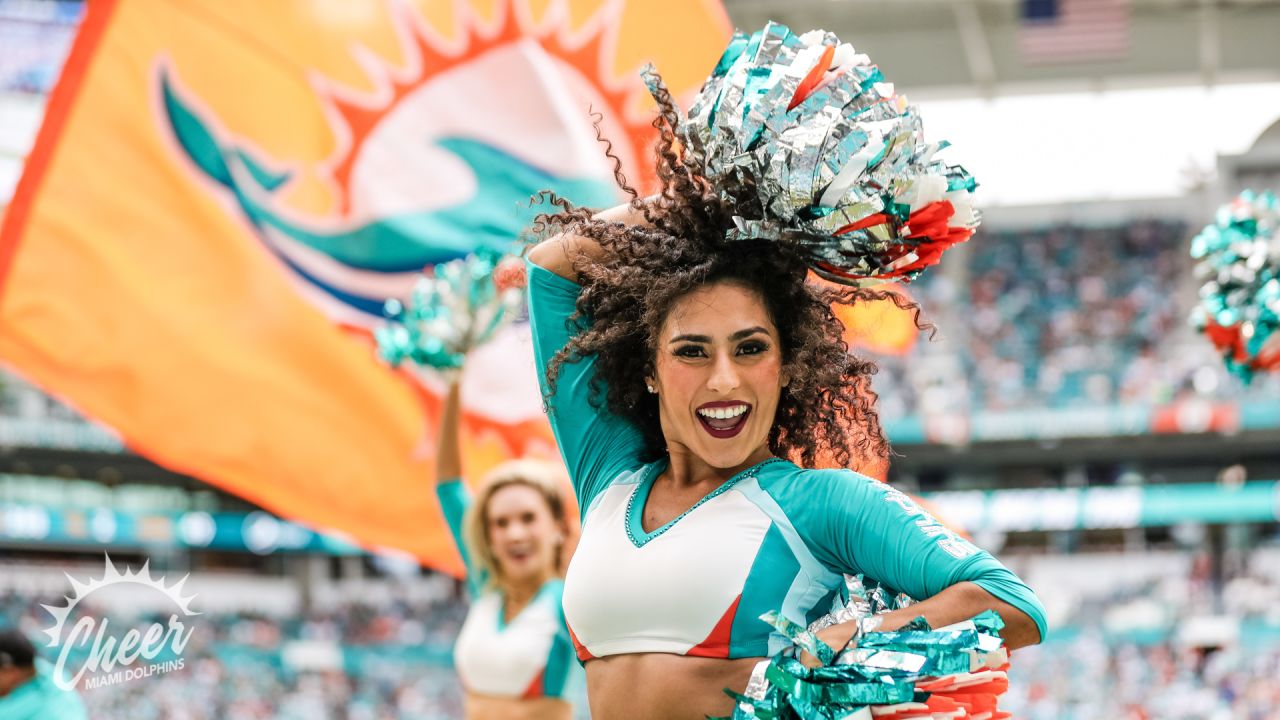 PHOTOS: Dolphins Cheer  Falcons vs. Dolphins - Week 7