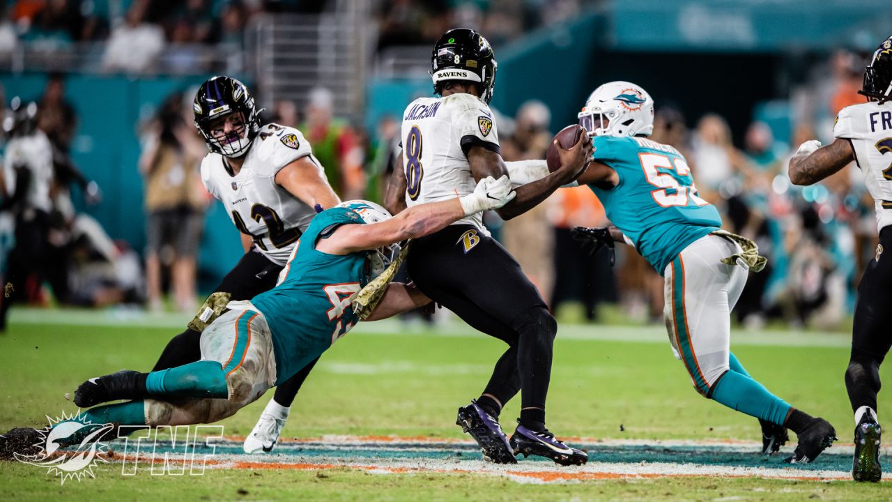 Ravens vs. Dolphins 2021 Week 10 Thursday night final score