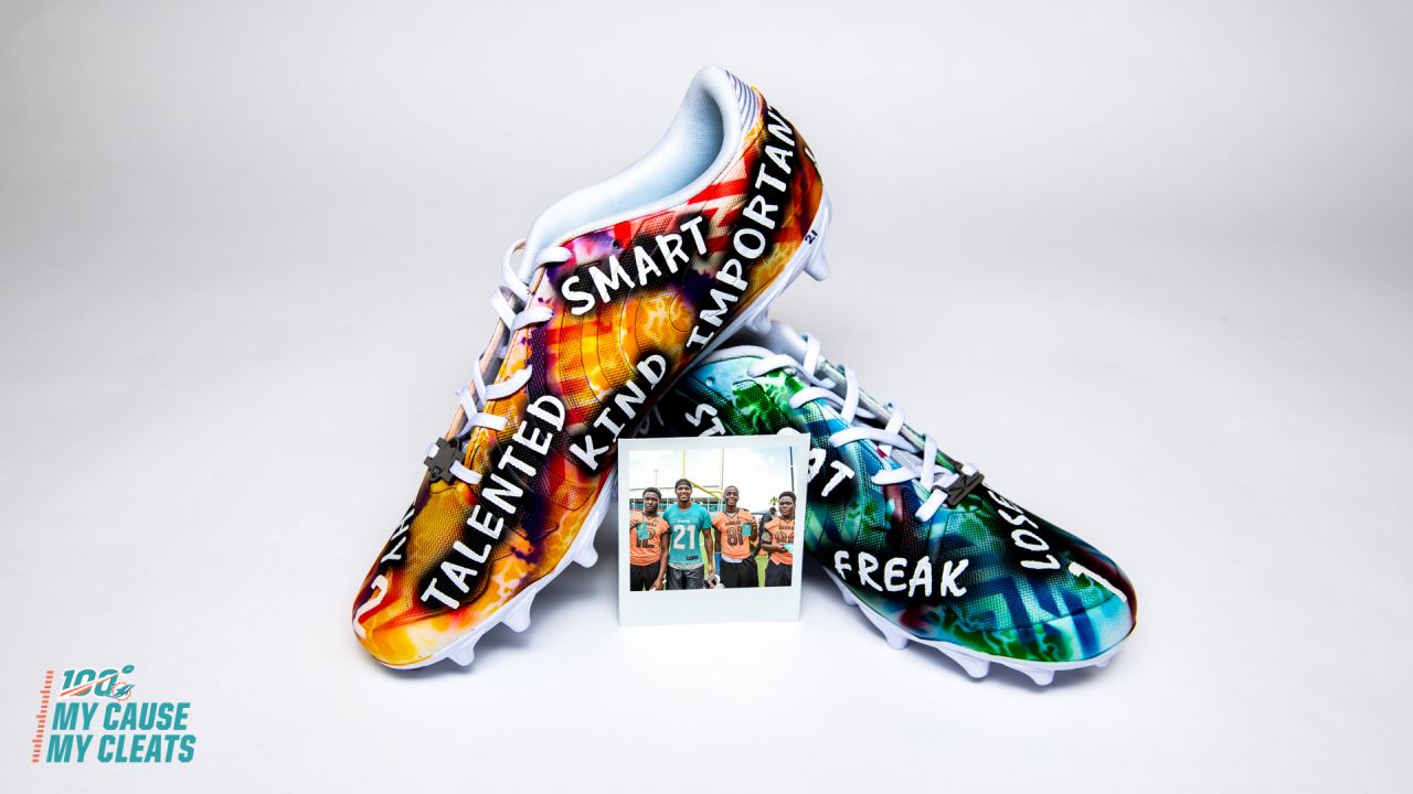 What's with those cleats? Miami Dolphins share stories of their Sunday best