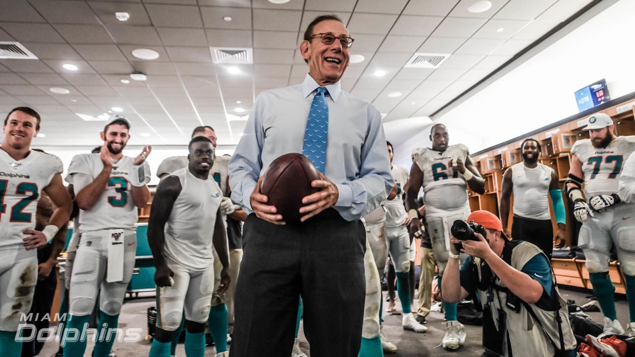 Photos at Miami Dolphins Locker Room