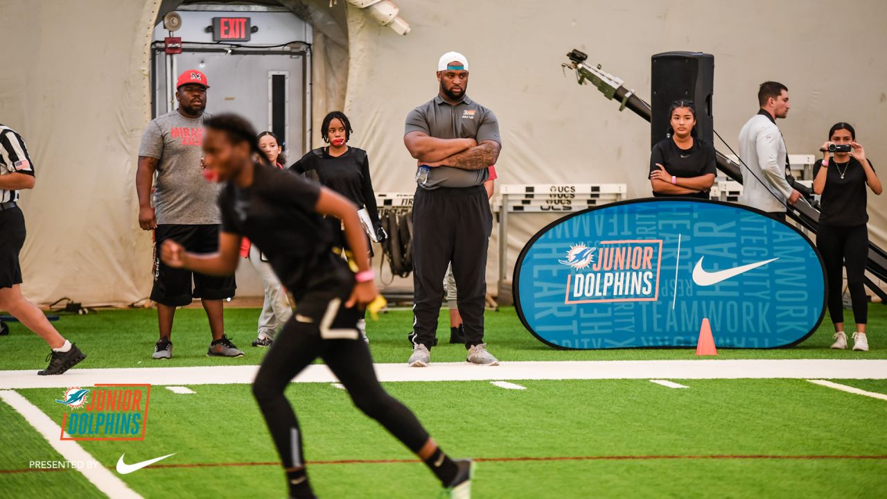 Miami Dolphins Host Inaugural Dolphins Flag Football League Presented By  Nike