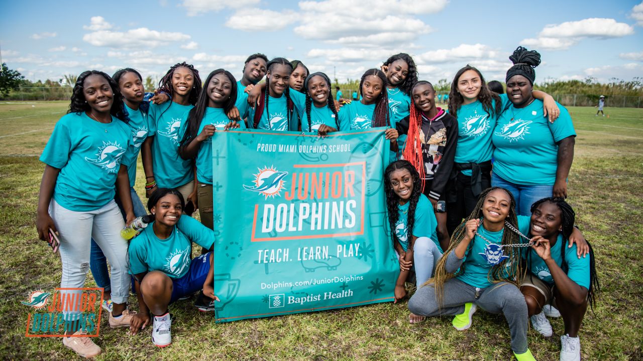 Dolphins Baptist Health South Florida Donate Equipment To