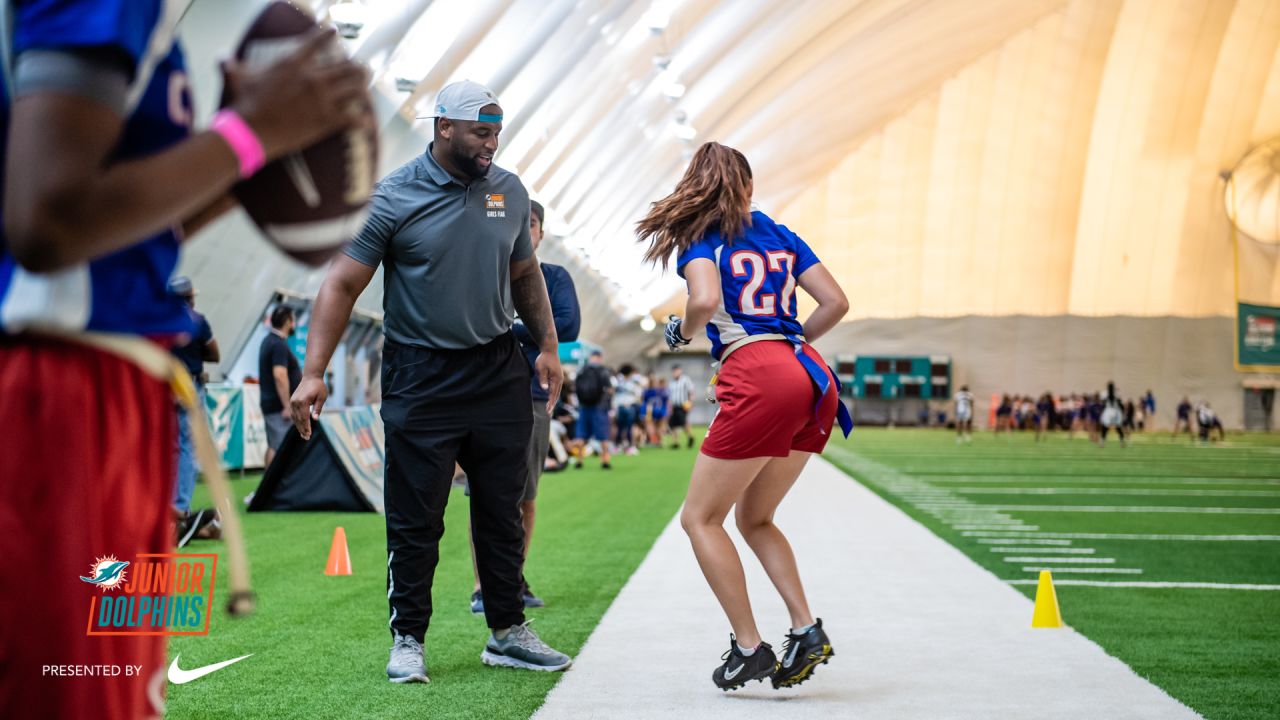 Miami Dolphins Host Inaugural Dolphins Flag Football League Presented By  Nike