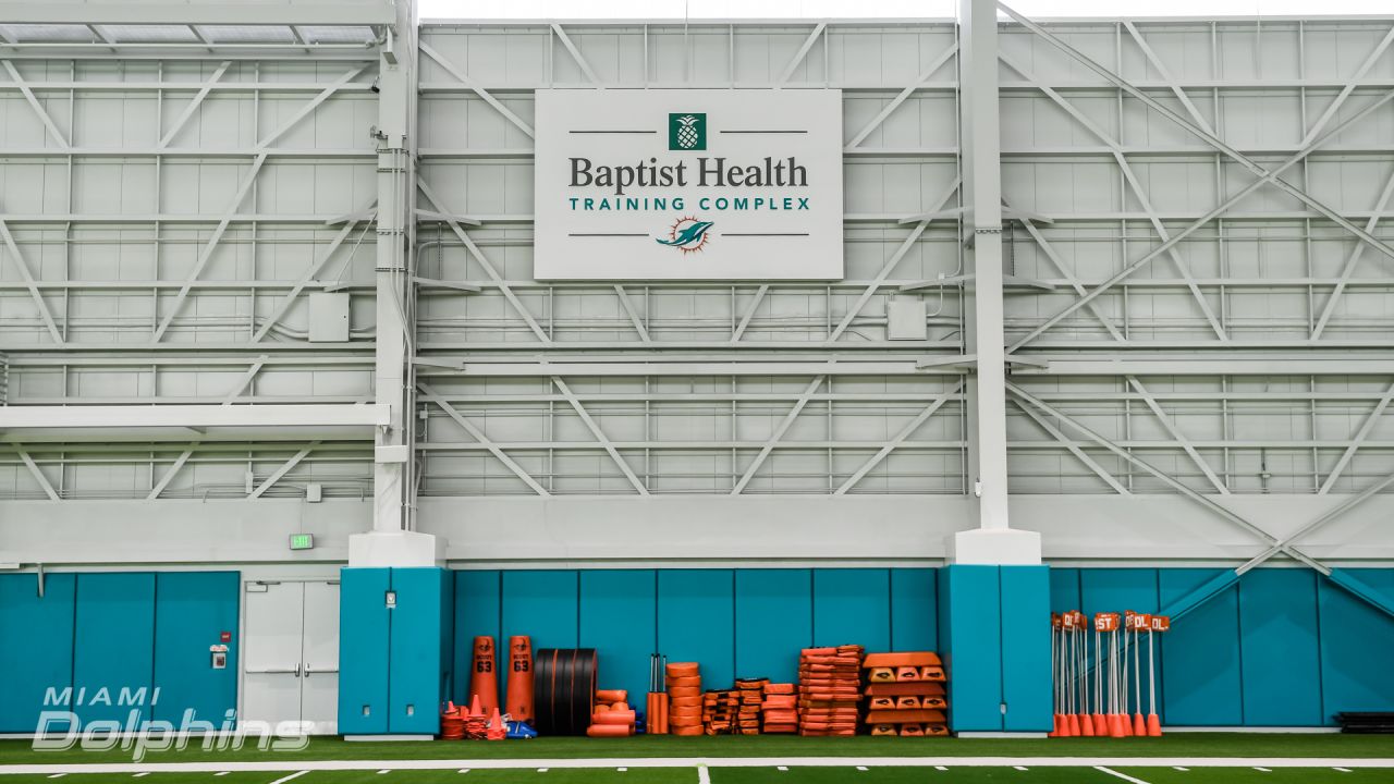 Drone Tour of the Miami Dolphins Baptist Health Training Complex! 