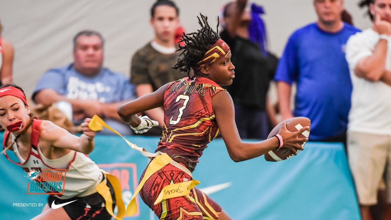 Miami Dolphins Host Girls Flag Football Jamboree Presented By Nike