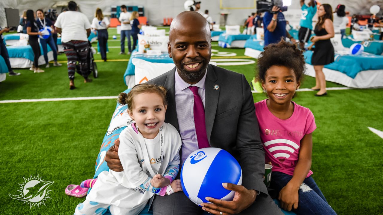 Lauren's Kids - Lauren's Kids joins the South Florida community and the Miami  Dolphins family in mourning the loss of Jason Jenkins, SVP of  Communications & Community Affairs with the 'Fins. Pictured