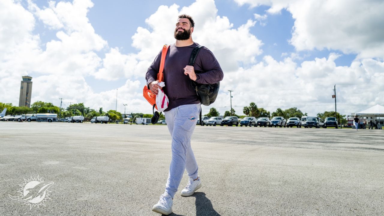 Take a look at how the Miami Dolphins travel in style