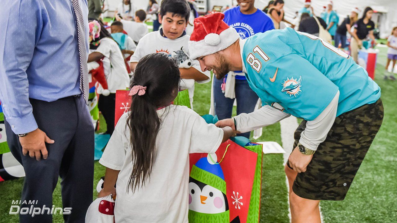 Miami Dolphins Holiday Toy Event