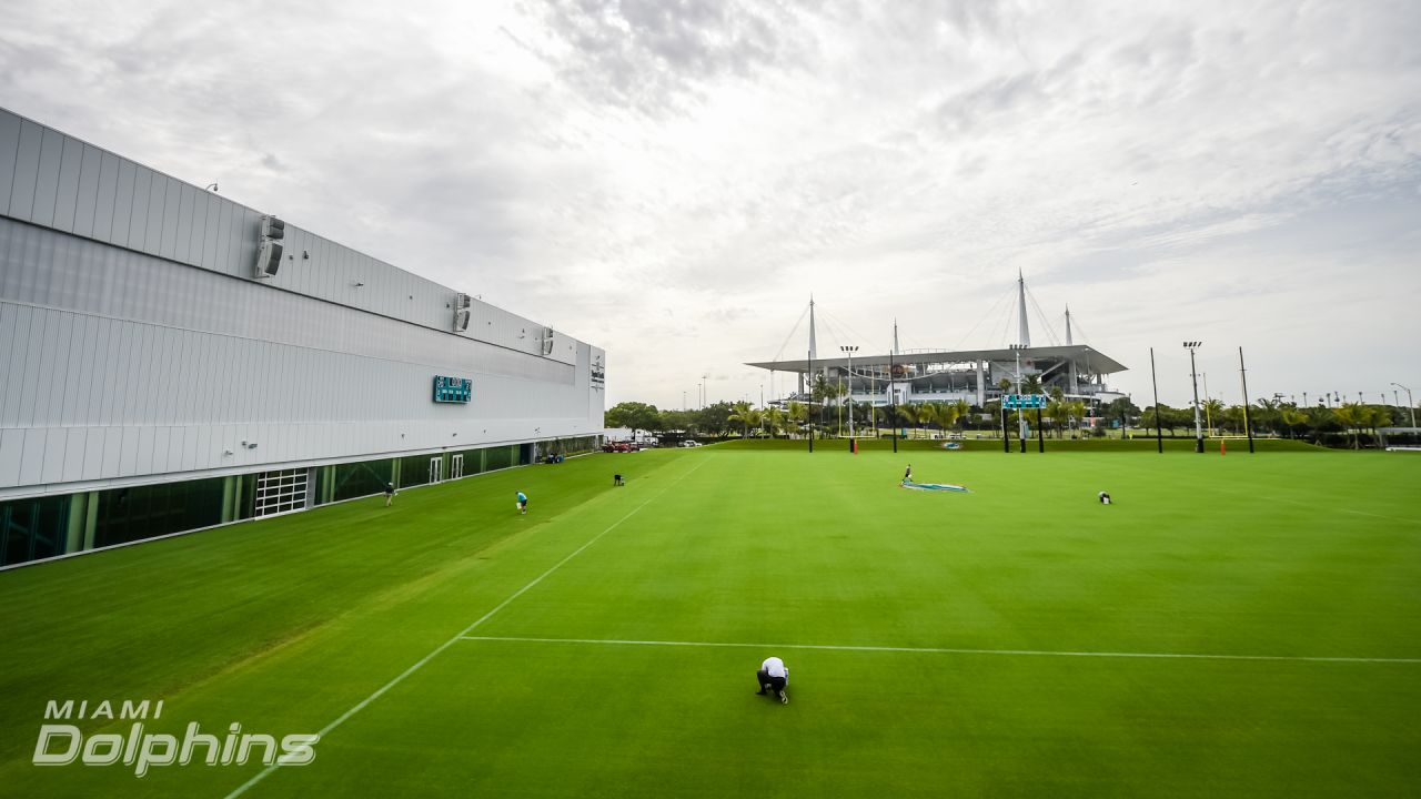 Drone Tour of the Miami Dolphins Baptist Health Training Complex